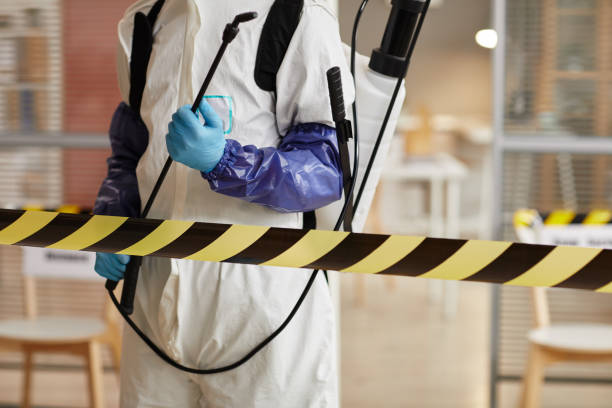 Professional Blood Cleanup technician working in Waterloo, IN